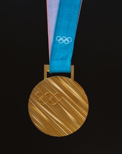 A medal with an Olympic sign imprint. E-sports are set to be included in the medal category in 2022 Asia Games